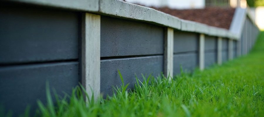 Concrete Retaining Wall